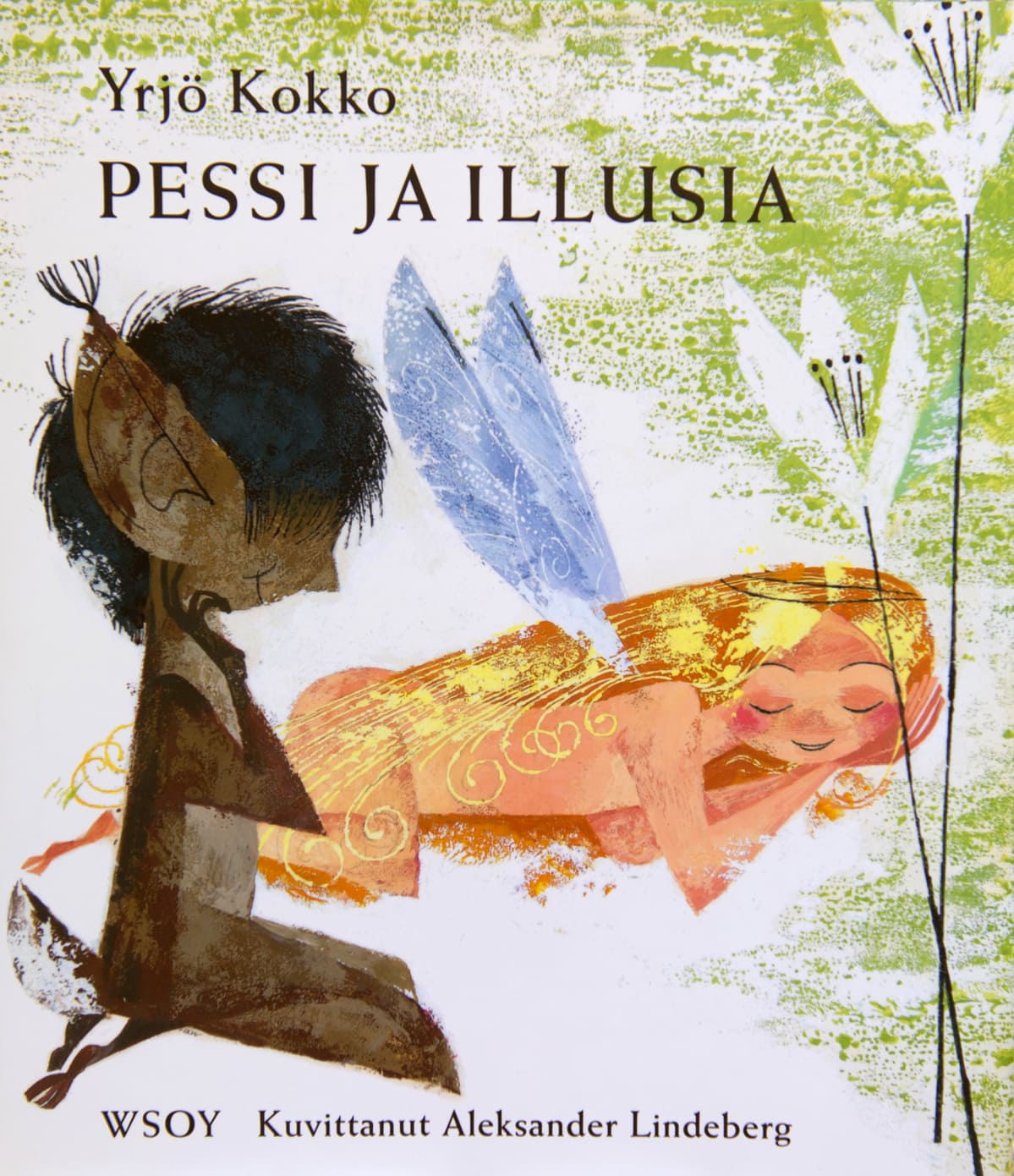 Pessi ja Illusia -kirjan kansikuva.