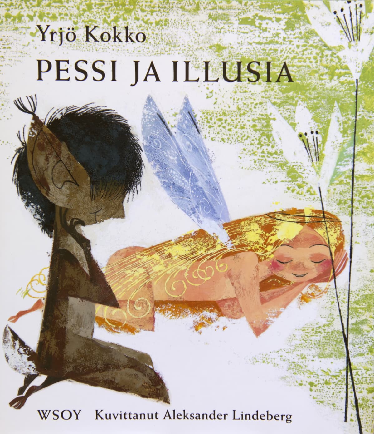 Pessi ja Illusia -kirjan kansikuva.