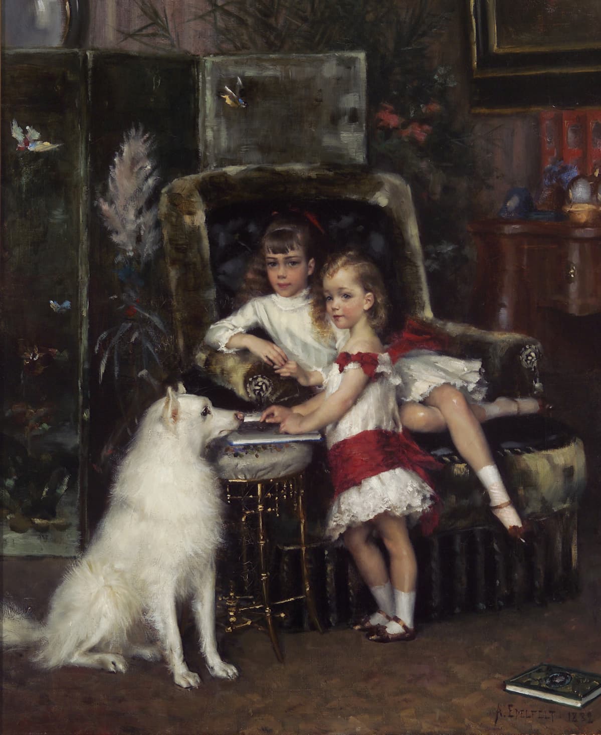 Keisari Aleksanteri III:n lapset, Mihail ja Ksenia, 1882