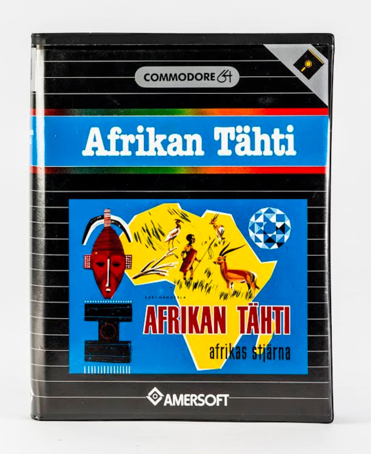 Afrikan Tähti -pelin kansi.