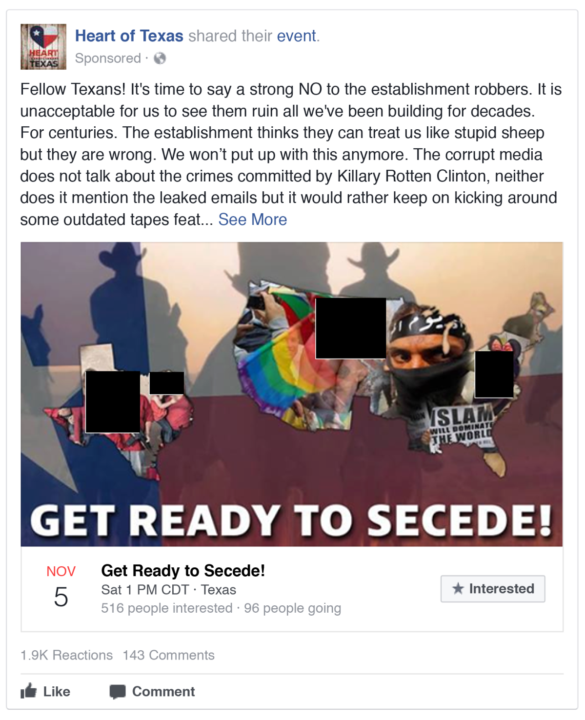 Texas get ready to secede