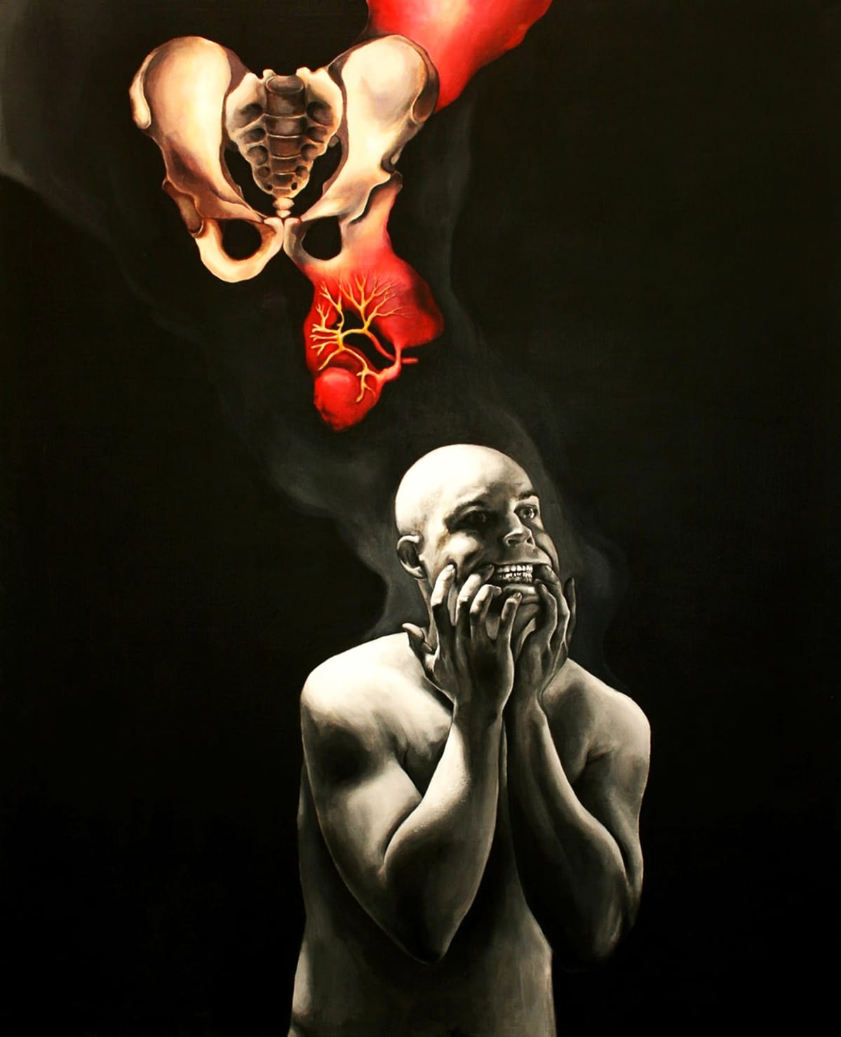 Mikko Rekosen teos Formation of Pain.