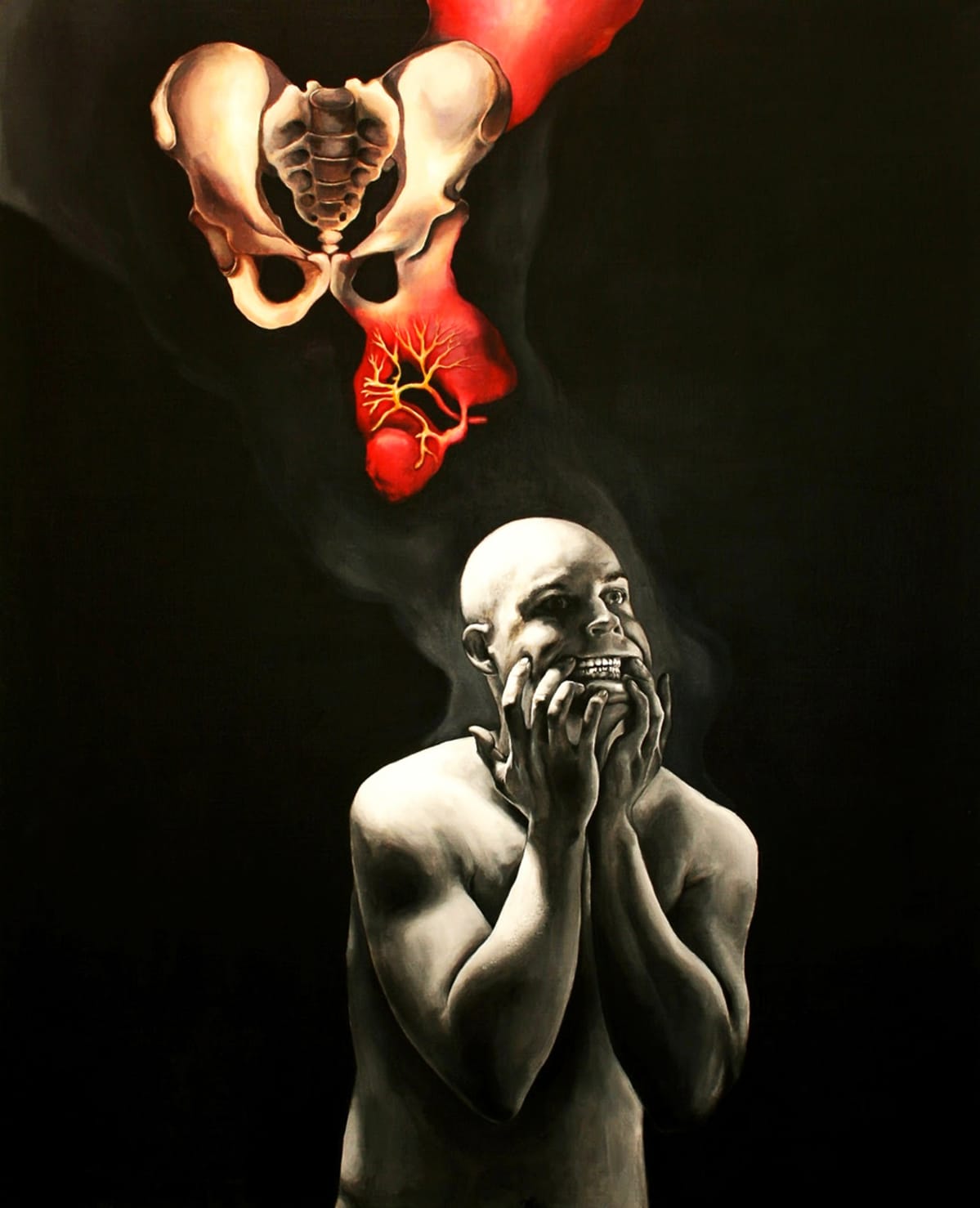 Mikko Rekosen teos Formation of Pain.