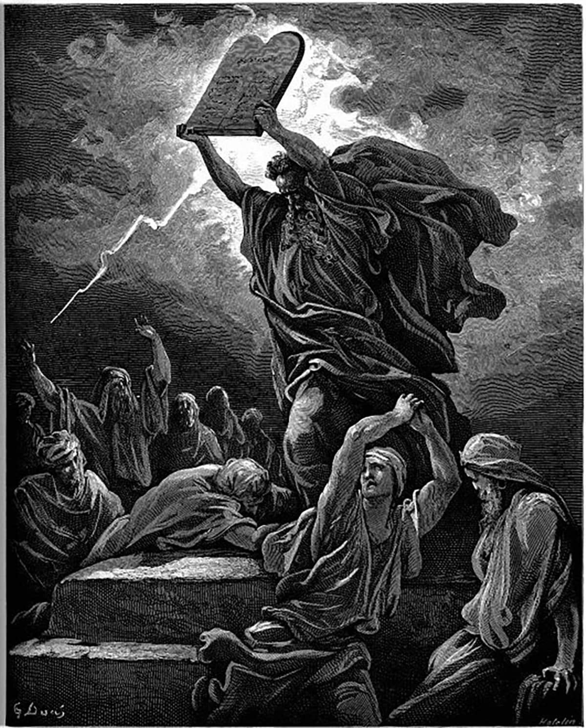 Moose, Gustave Doré, Raamattu