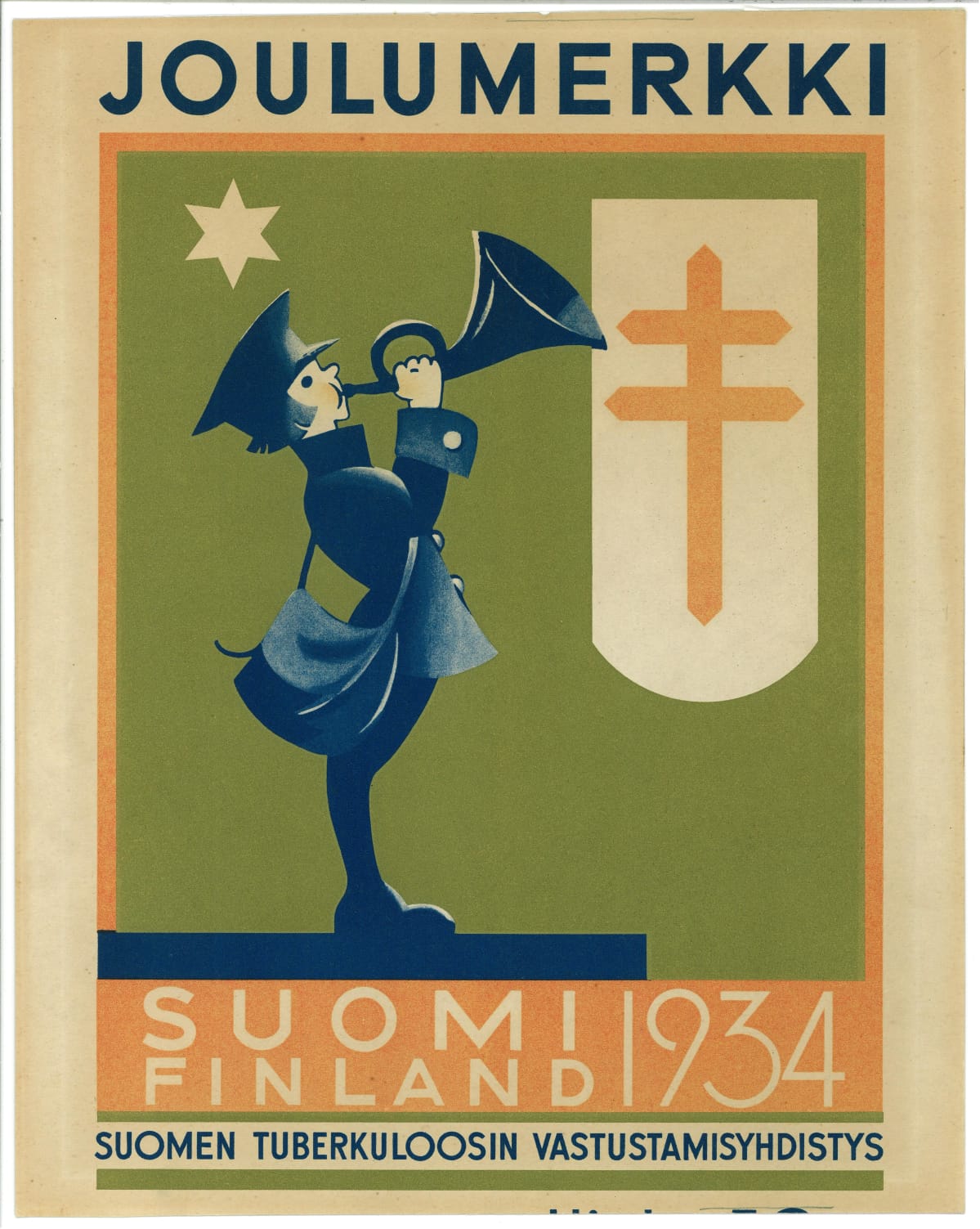 Joulumerkki 1934