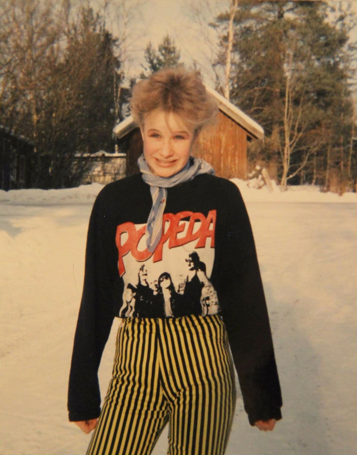 Nuorisomuotia Lalliksella vuonna 1985