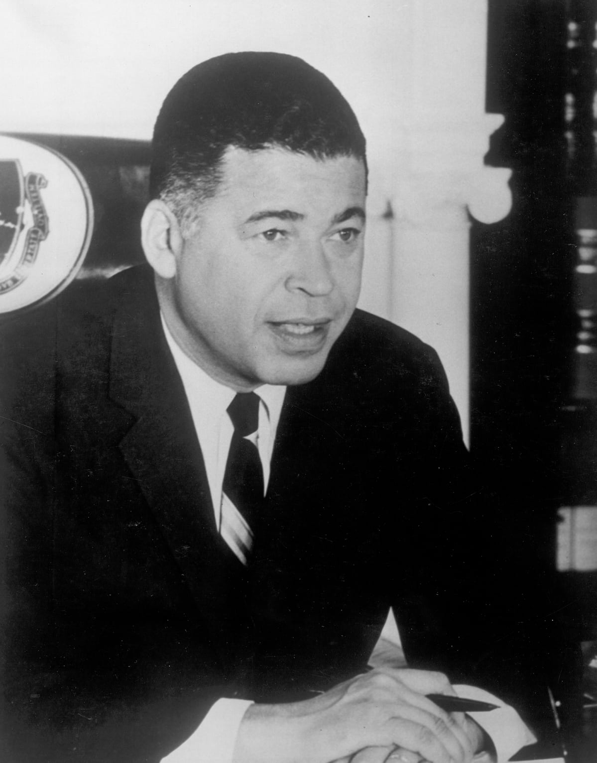 Senaattori Edward Brooke.