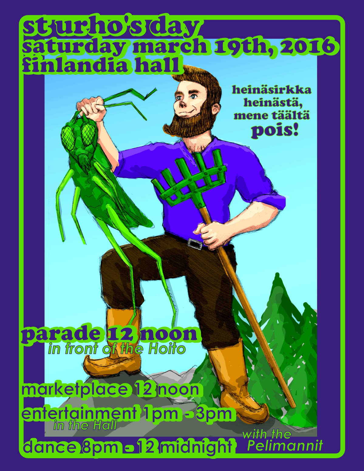 Kanadan Thunder Bayssa juhlitaan Pyhää Urhoa tänä vuonna 35. kerran. Tapahtumapaikkana on suomalaisten rakentama työväen temppeli Finlandia Hall.