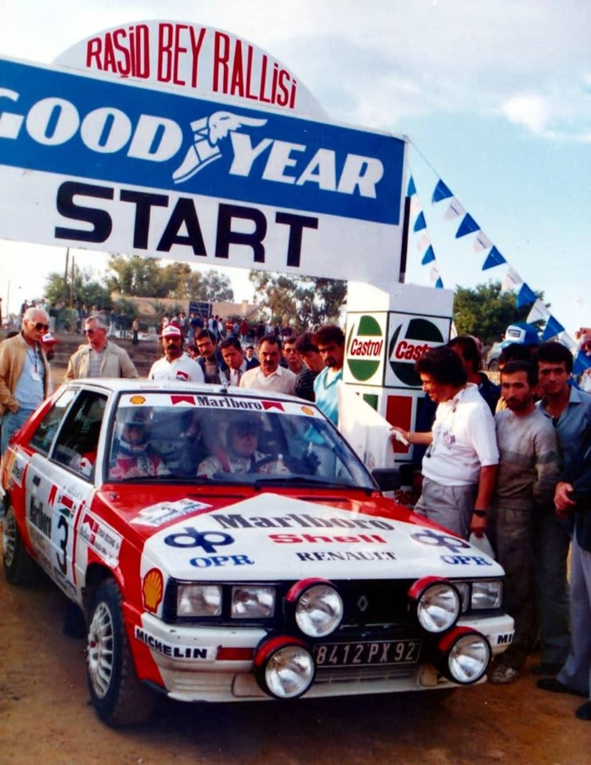 Kalevi Aho voitti Turkin rallimestaruuden vuonna 1987.