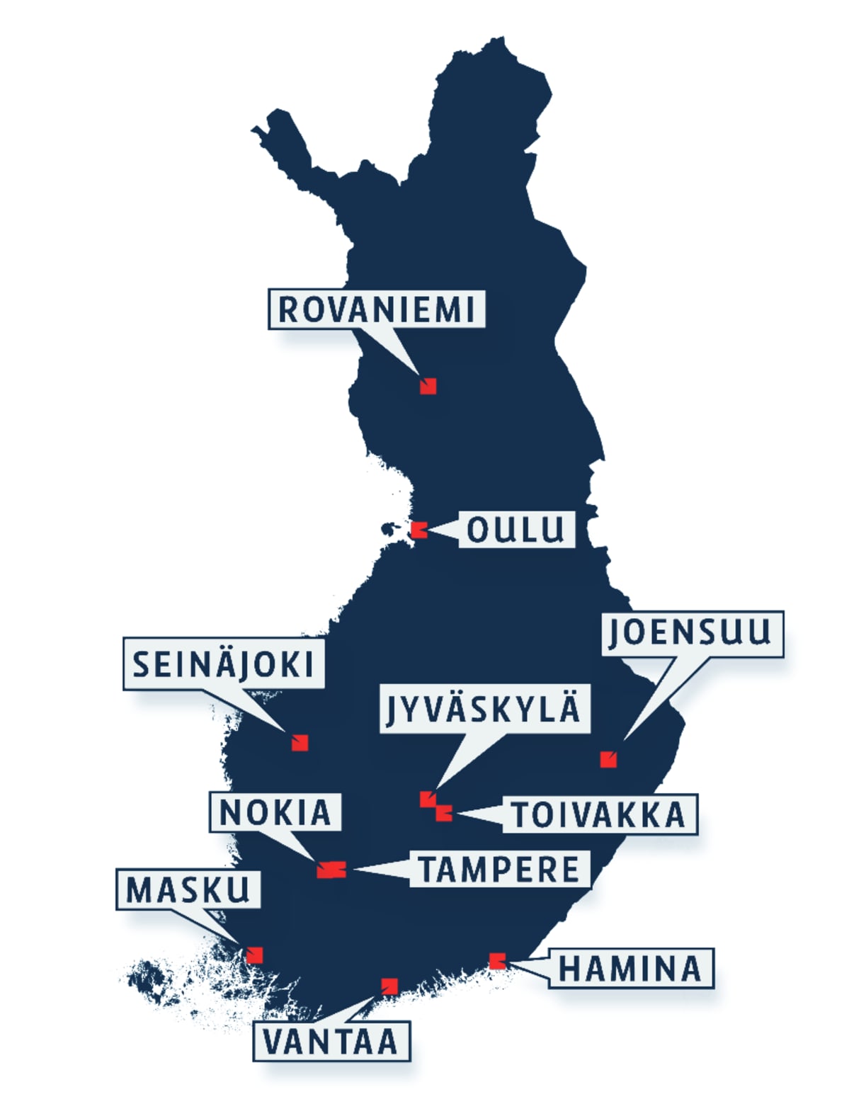 Pistokokeisiin päätyvät sillat