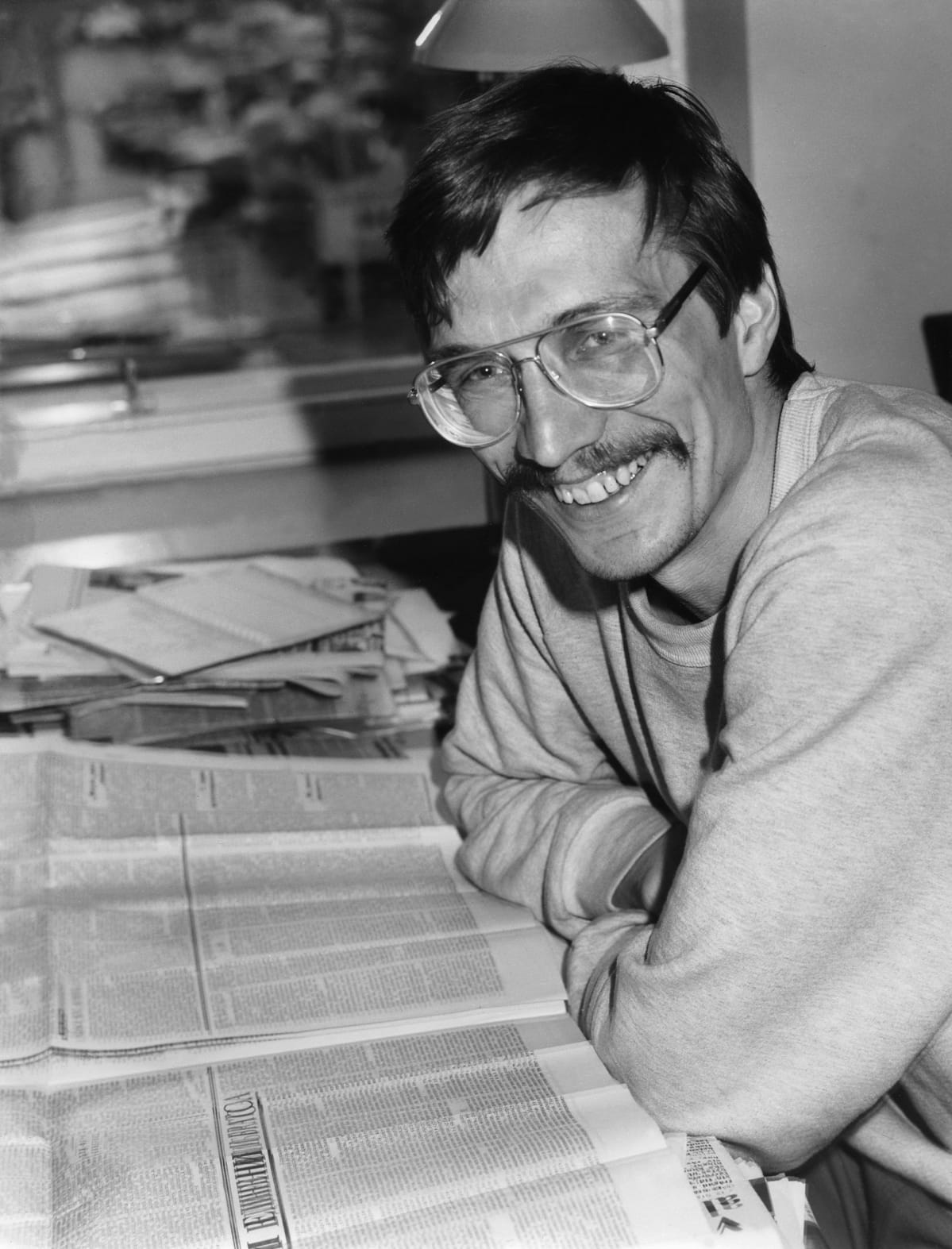 Nils Torvalds vuonna 1981
