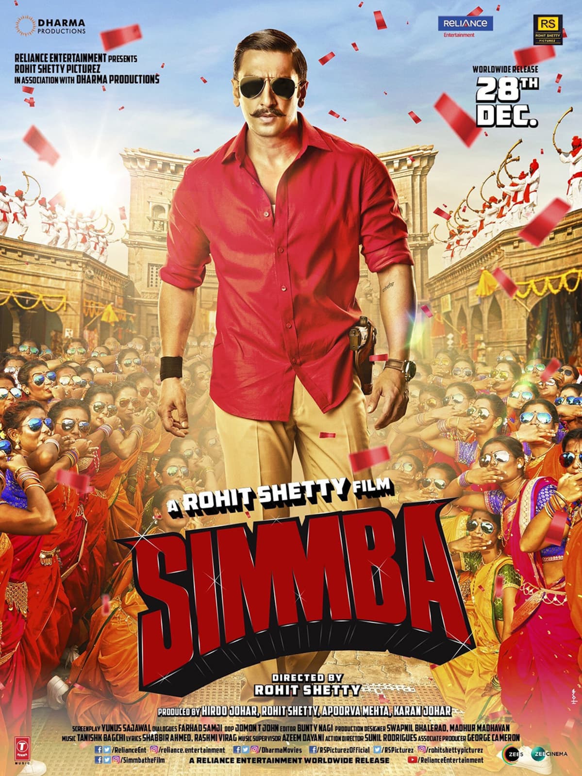 SIMMBA- elokuvan juliste