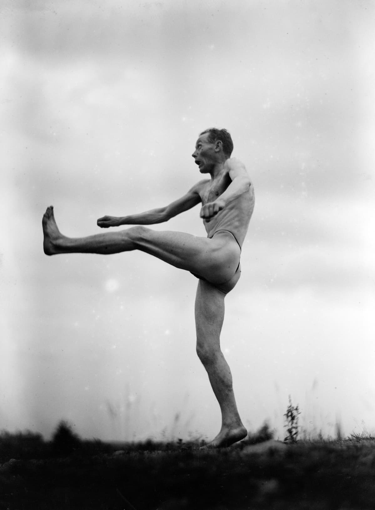 Kestävyysjuoksija Paavo Nurmen voimisteluohjelma 1925.