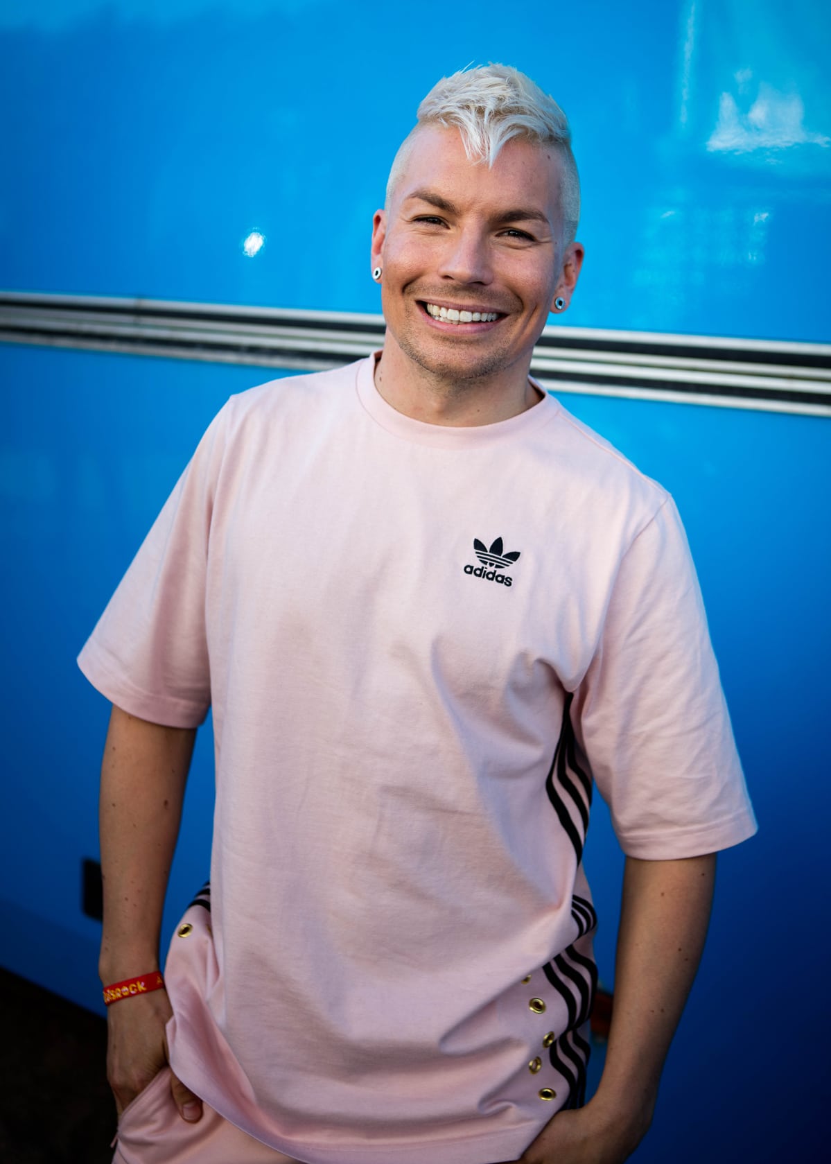 Antti Tuisku kuvattuna Ruisrockissa 8. heinäkuuta 2017.