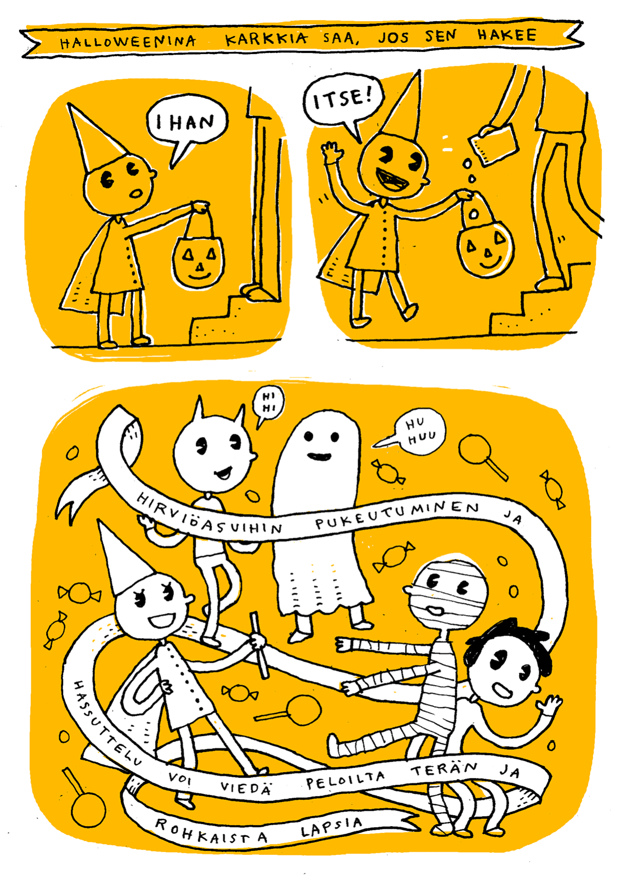 halloween-sarjakuva