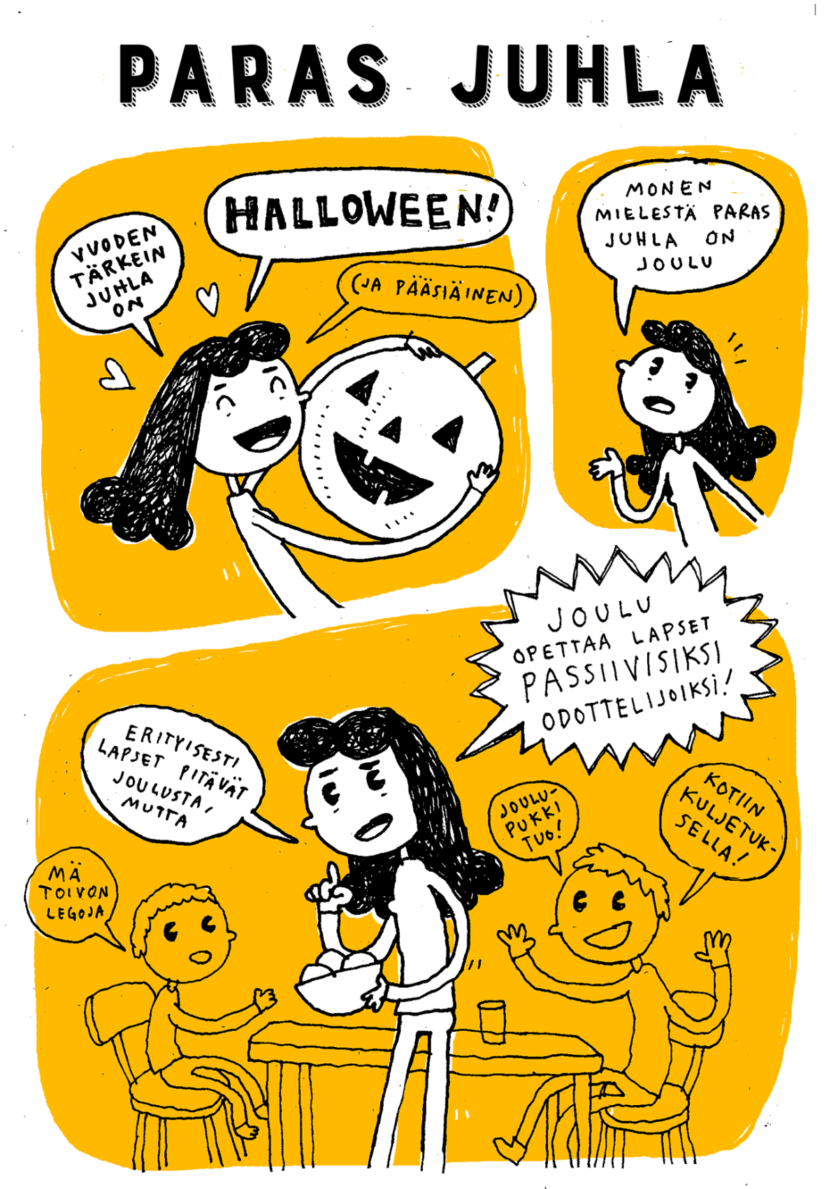 halloween-sarjakuva