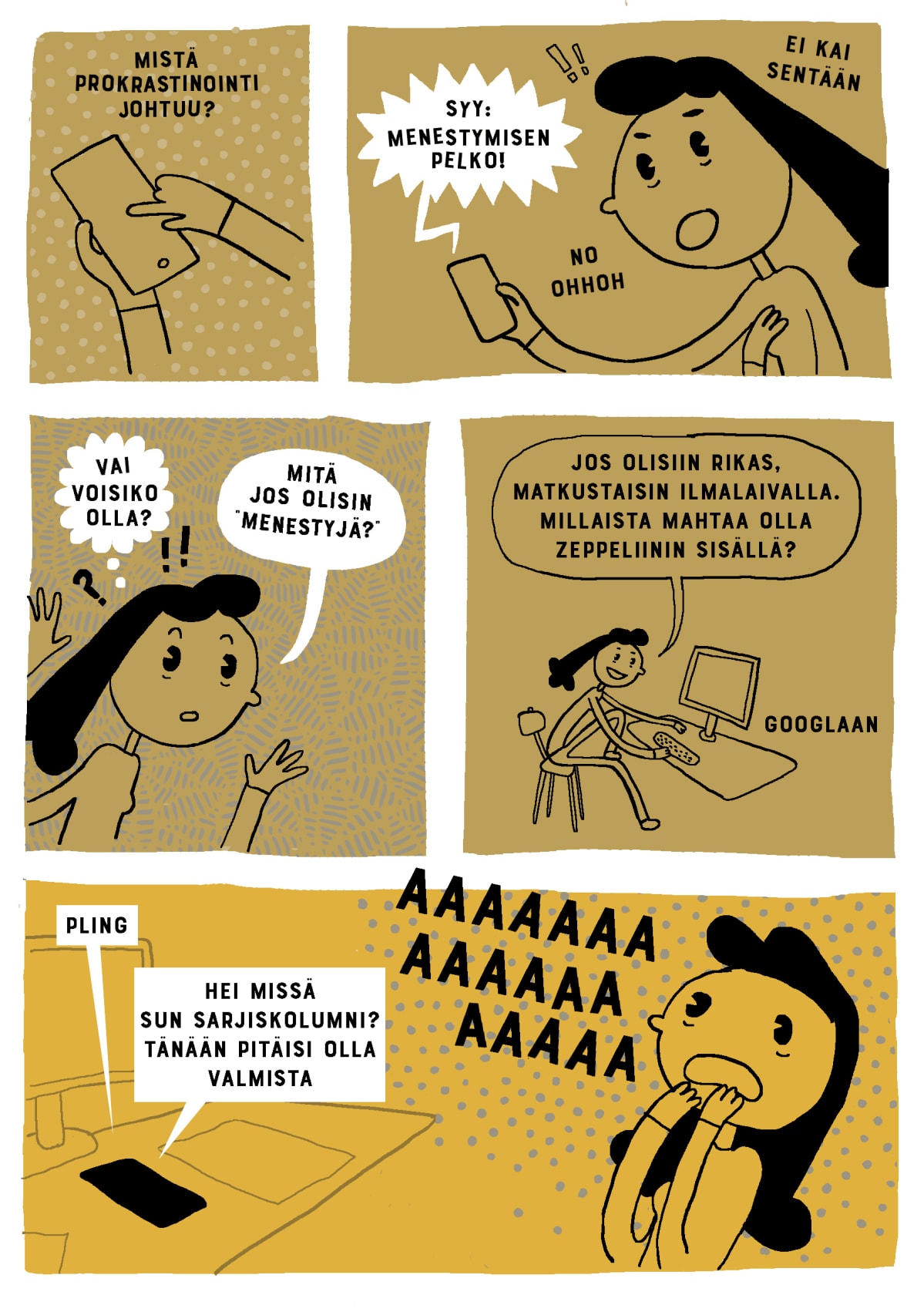 sarjakuvakolumni