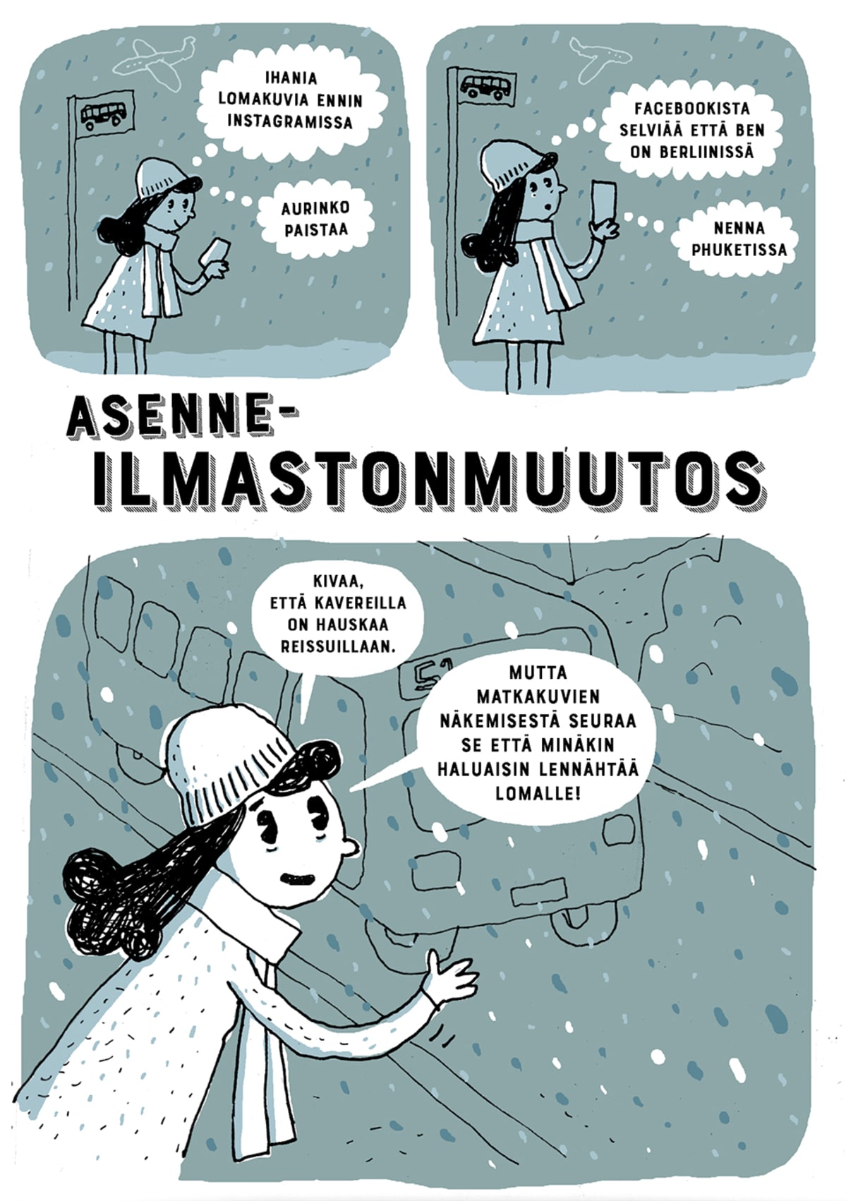 Aiju Salmisen sarjakuvakolumni