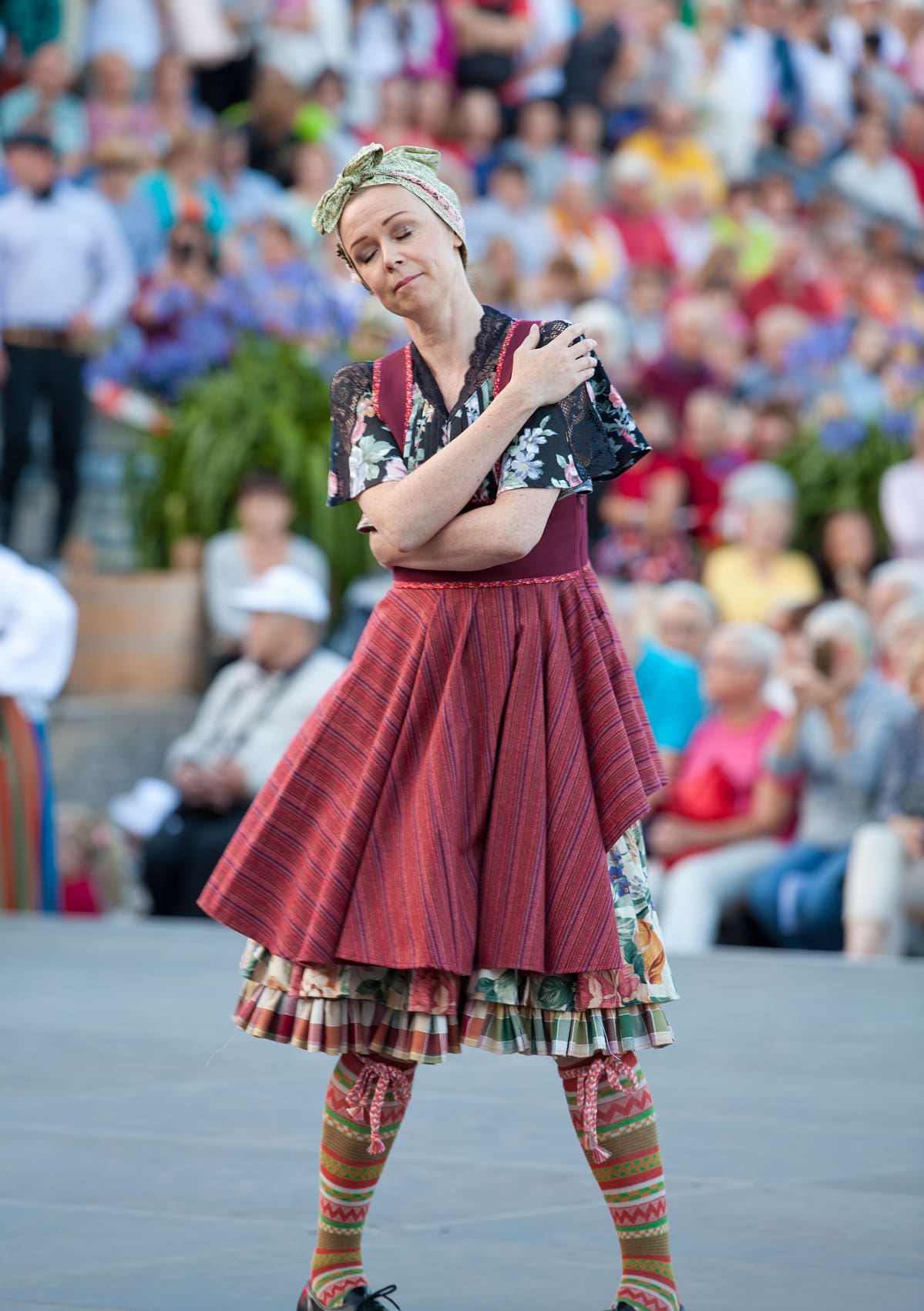 Kansantanssijoita Turun Europeadessa.
