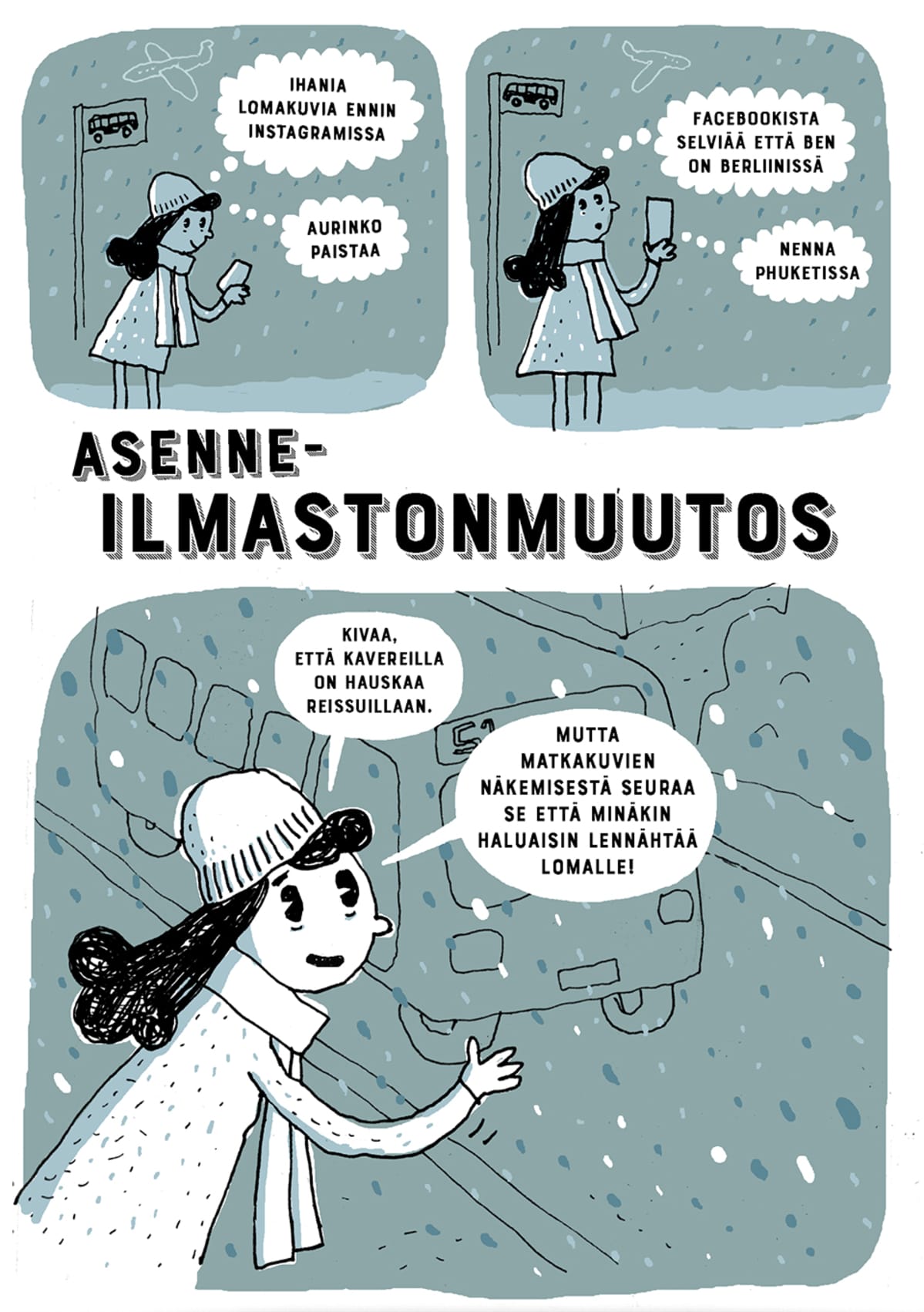 Aiju Salmisen sarjakuvakolumni