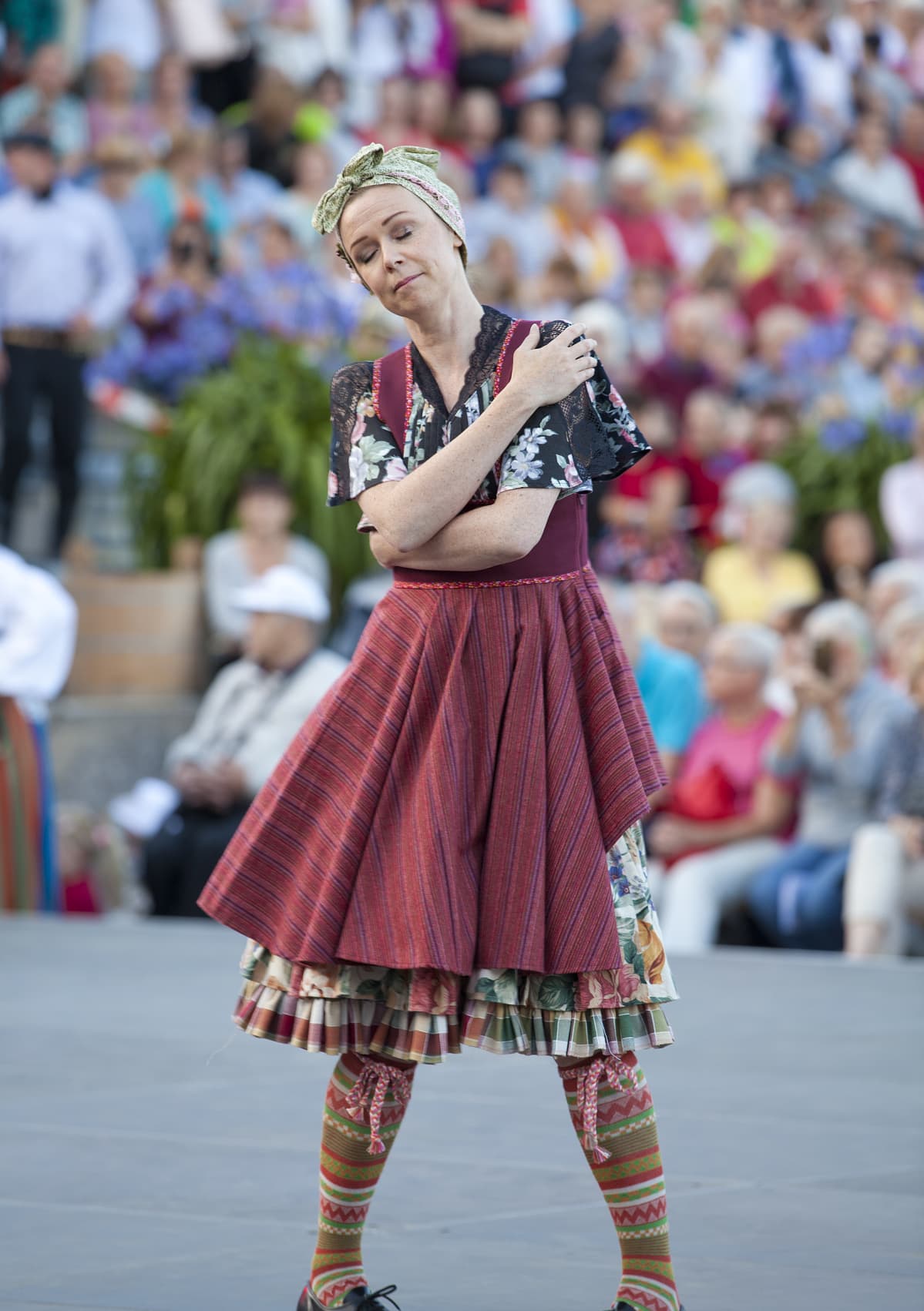 Kansantanssijoita Turun Europeadessa.
