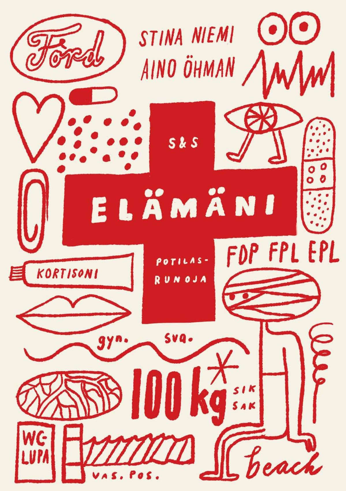 elämäni-kirjan kansi.