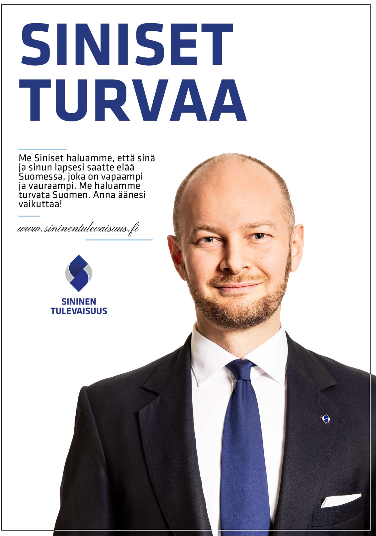 Sininen tulevaisuus vaalijuliste