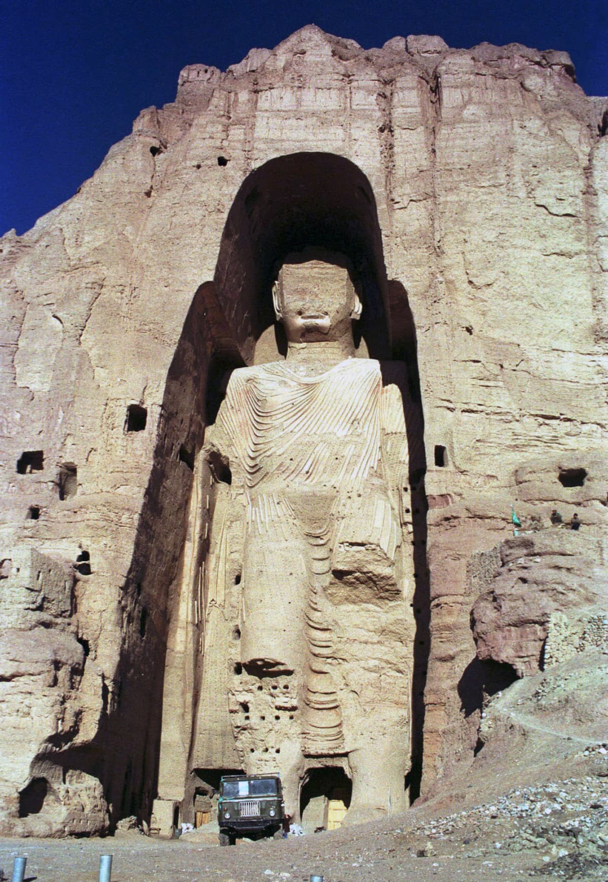 Buddha-patsas Bamianin laaksossa.