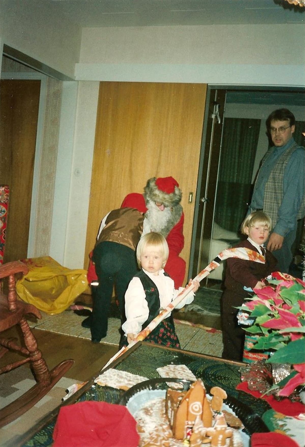 Ollin perheen joulu 90-luvulla.