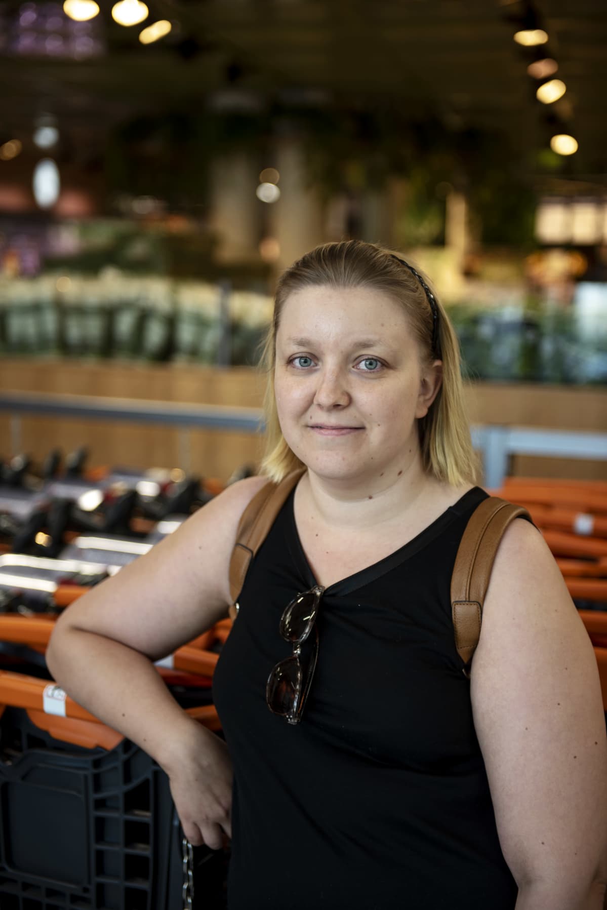 Kaisa Valkama K-market Mustapekalla 15.07.2020.