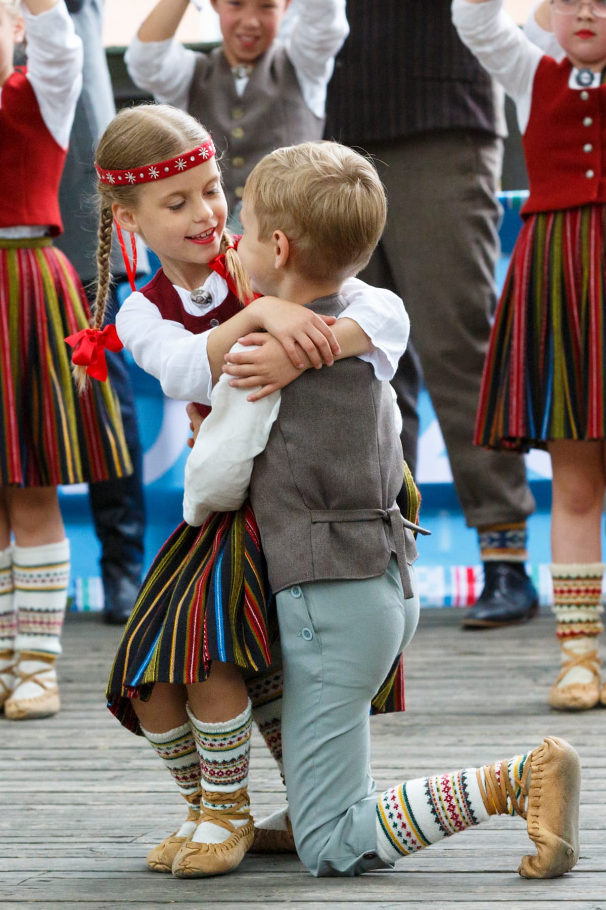 Kansantanssijoita Turun Europeadessa.