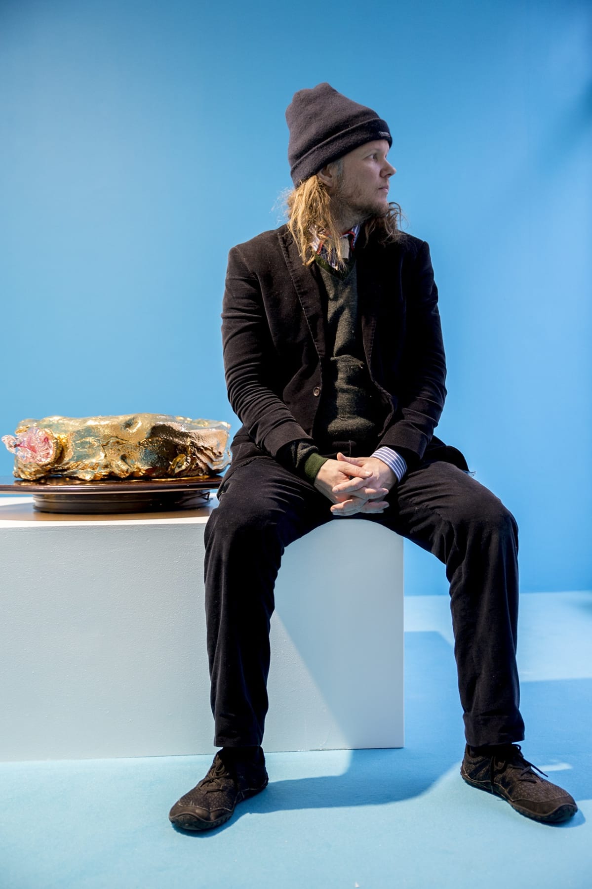 Egill Sæbjörnsson, Islanti, taide, peikko