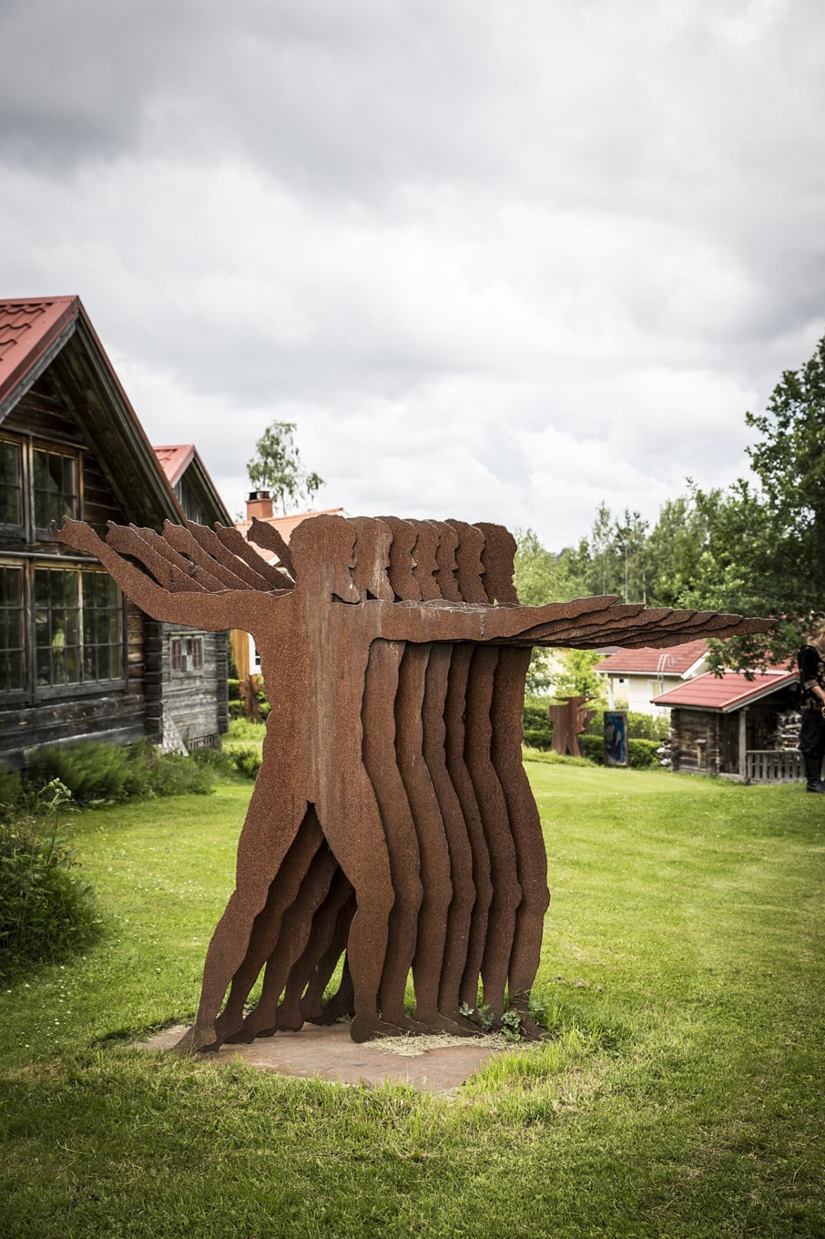 Risto Vilhunen, patsaspuisto, Leonardo da Vilhu