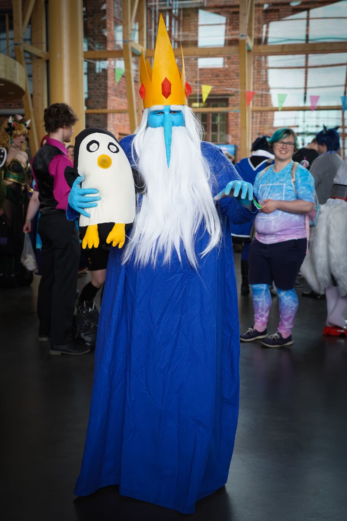 Desucon, cosplay, Jääkuningas, Adventure Time, Sampsa Rytkönen