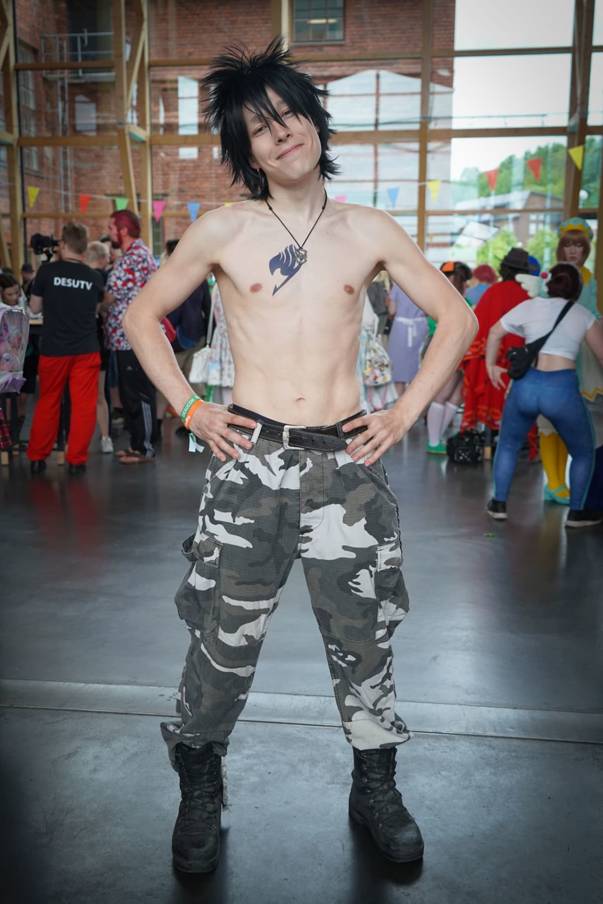 Ossi Lehtinen, Gray Fullbuster, Fairy Tail, Desucon, cosplay