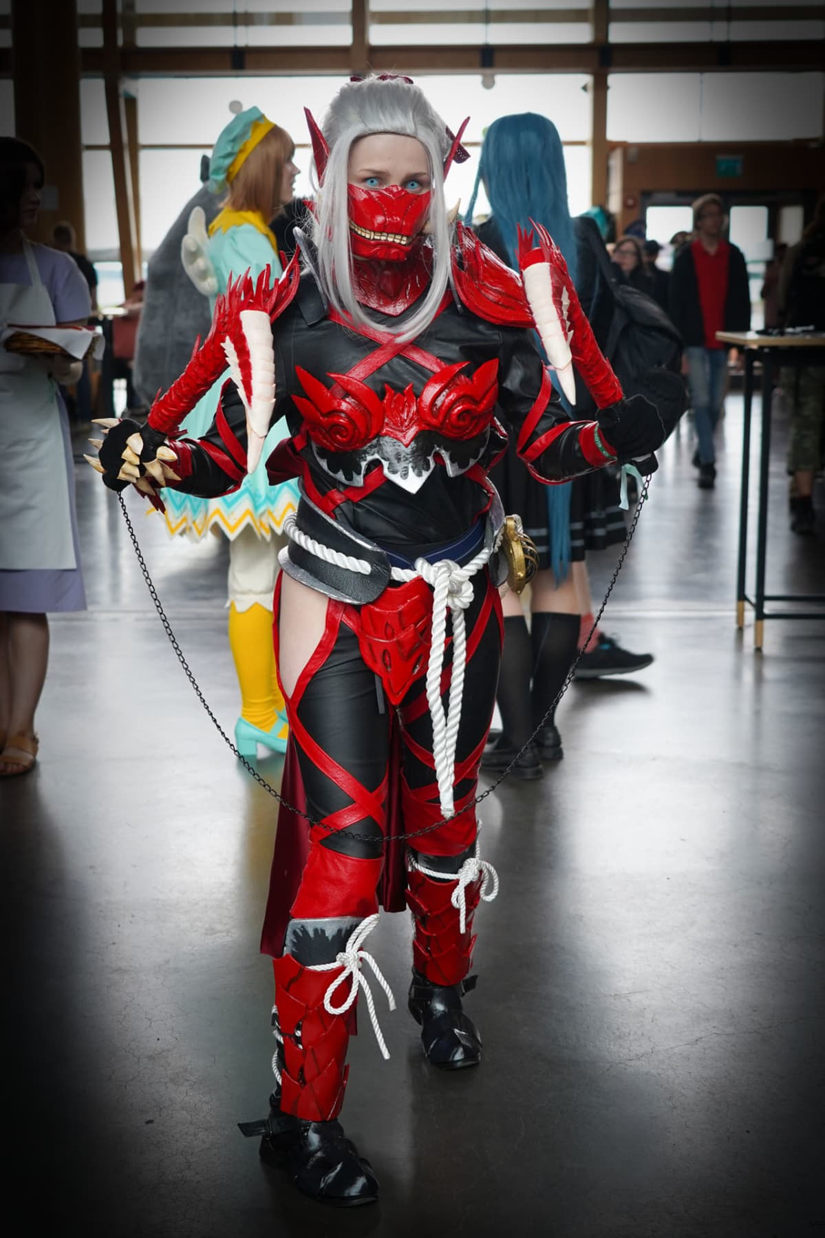 Desucon, cosplay, Odogaron, haarniska
