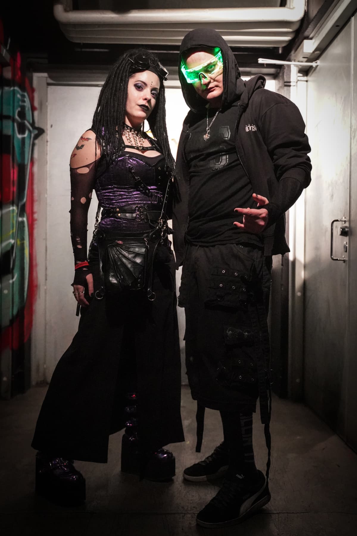 Pitite Oudy, DJ NIBI, Helsinki Industrial Festival