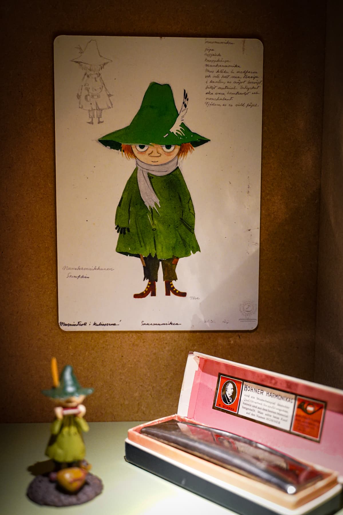 Muumit 75, Kansallismuseo, Nuuskamuikkunen