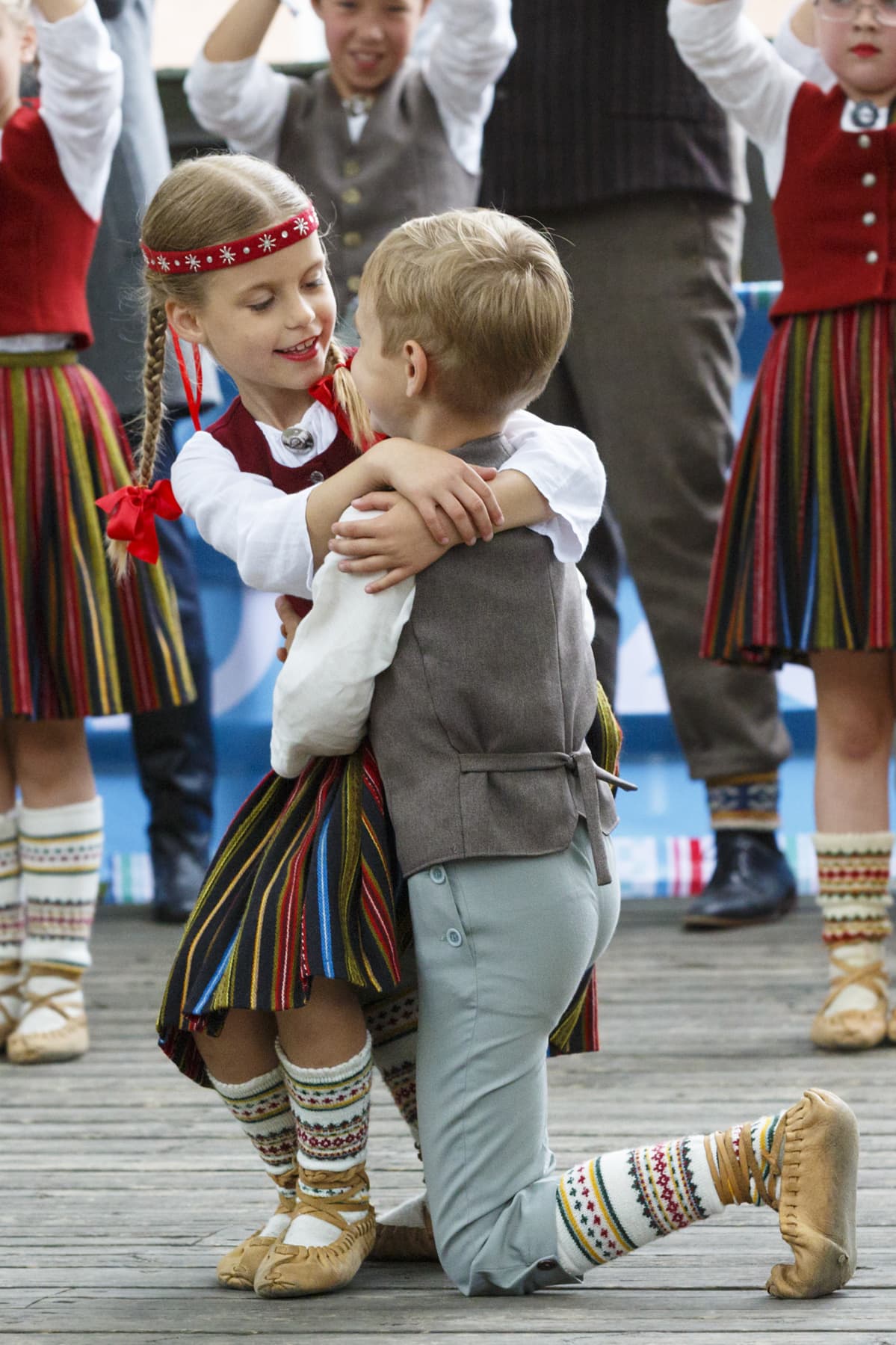 Kansantanssijoita Turun Europeadessa.