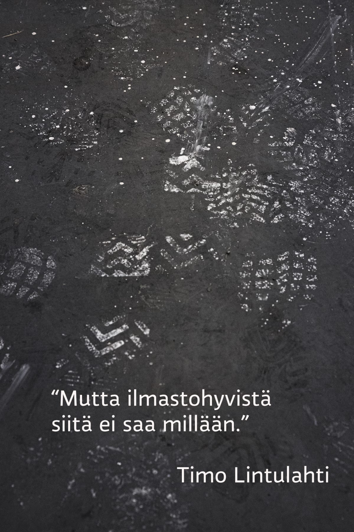 Mutta ilmastohyvistä siitä ei saa millään, sanoo Timo Lintulahti.