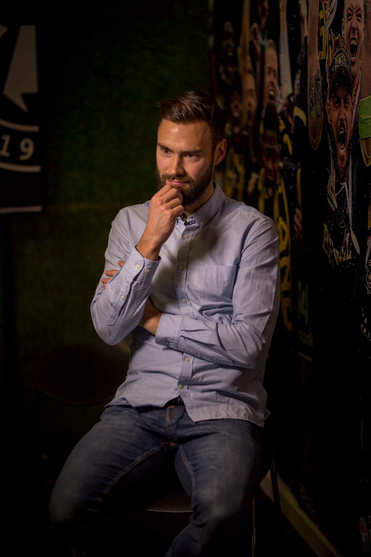 Tim Sparv Yle Urheilun haastattelussa.