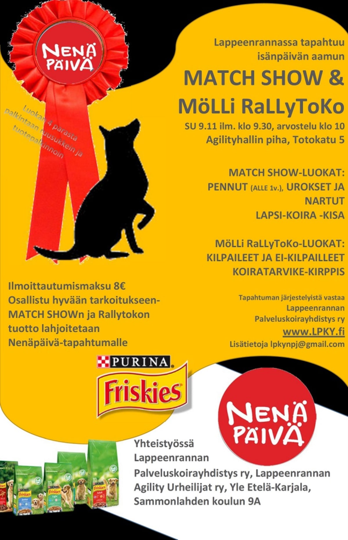 Match show Lappeenrannassa 9.11.2014.