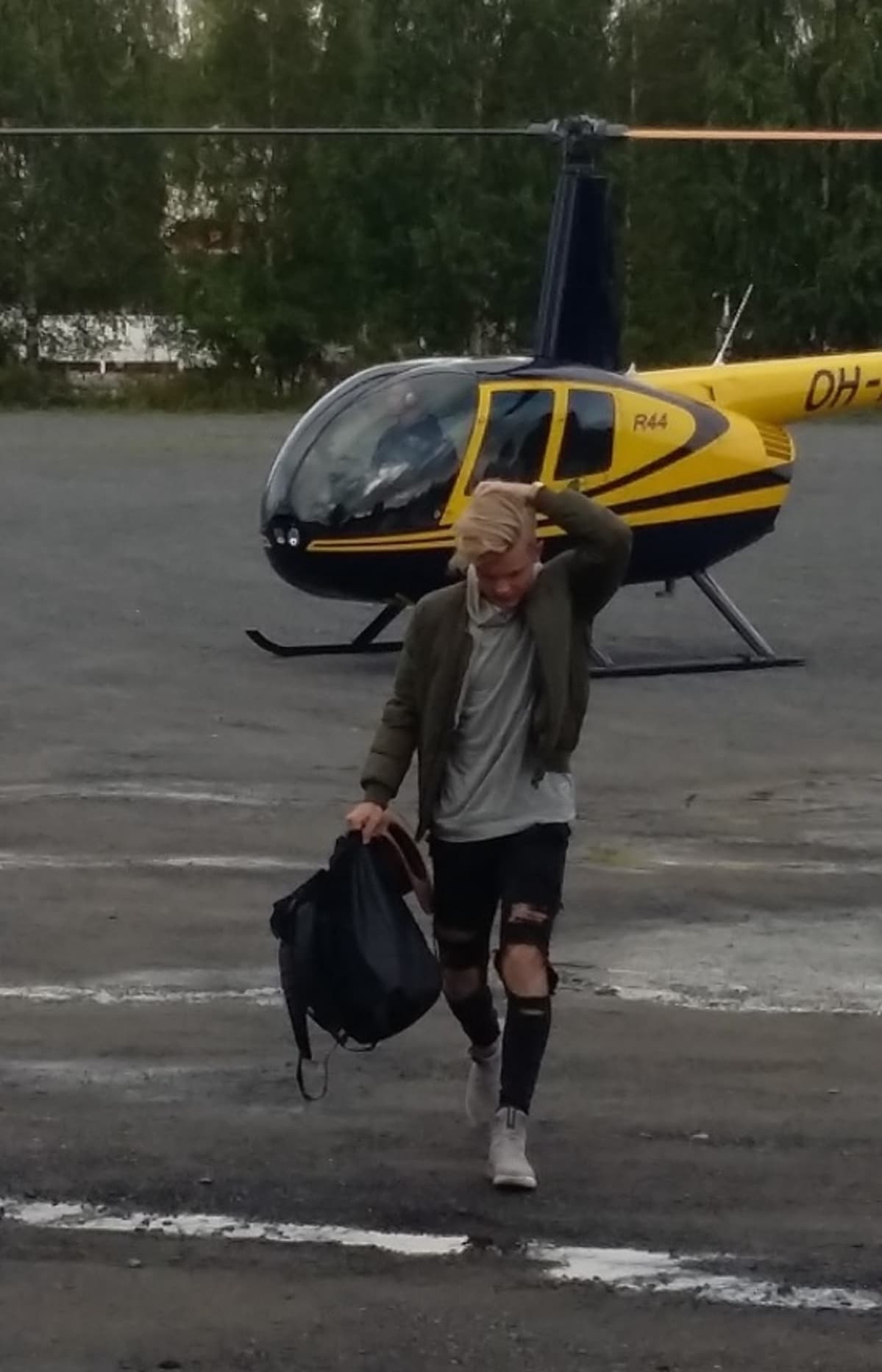 Benjamin ja helikopteri
