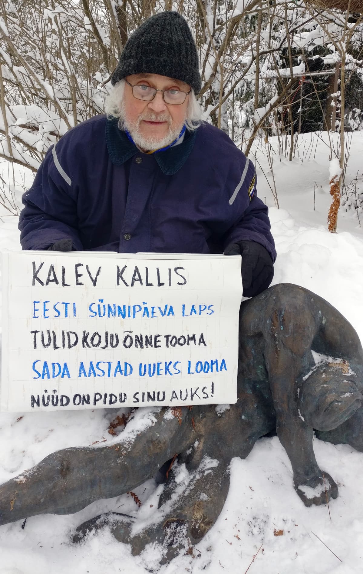 Risto Pylkkänen onnittelee Viroa.