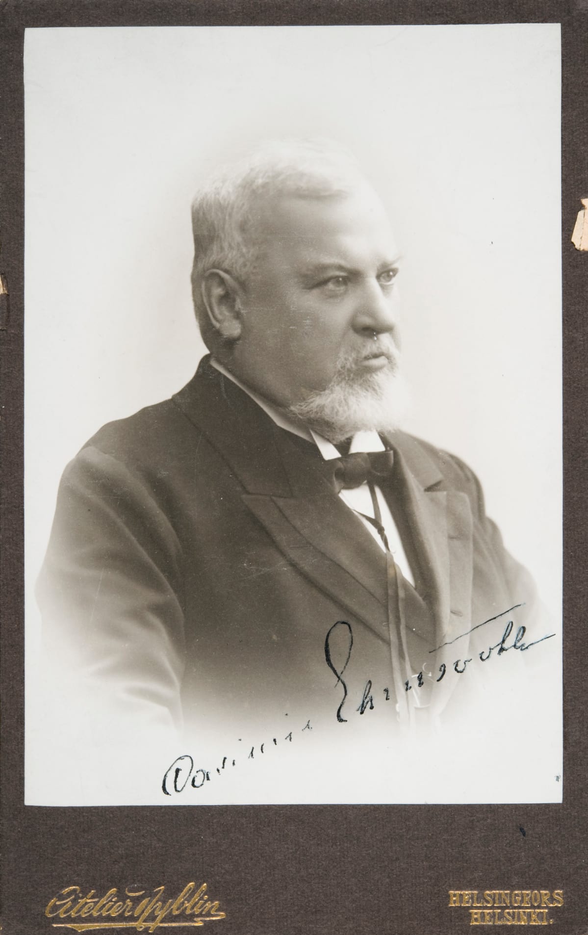 Kenraaliluutnantti Johan Casimir Ehrnrooth.