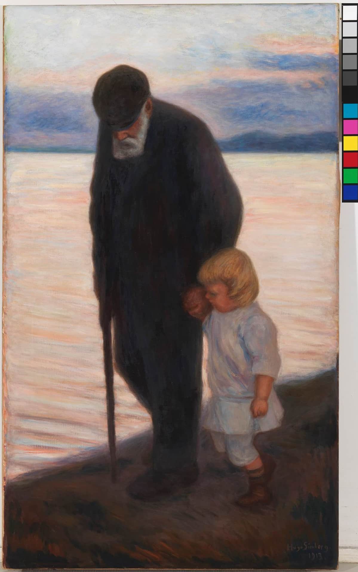 Hugo Simberg: Iltaa kohti (1913)