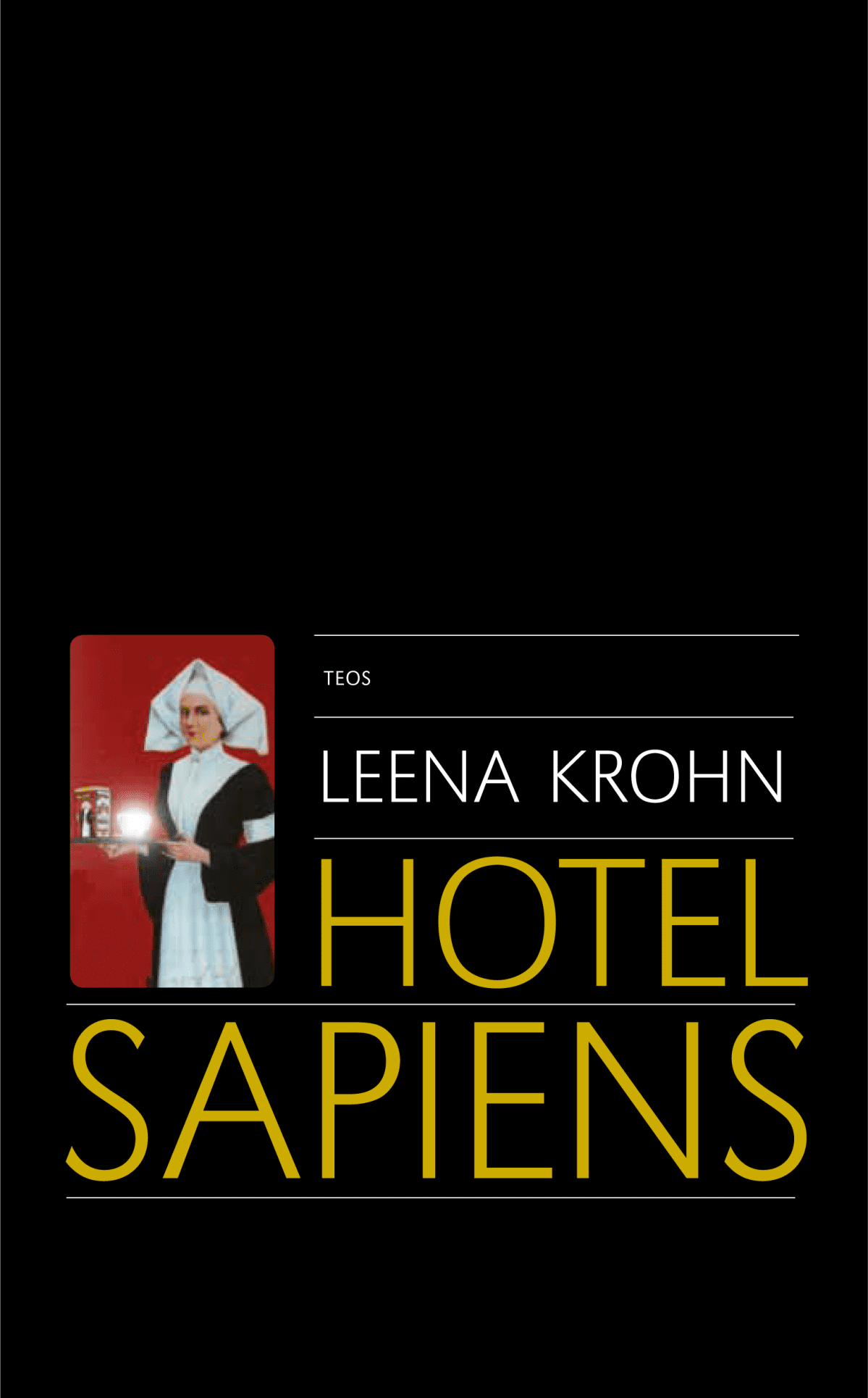 Hotel Sapiens -kirjan kansi.