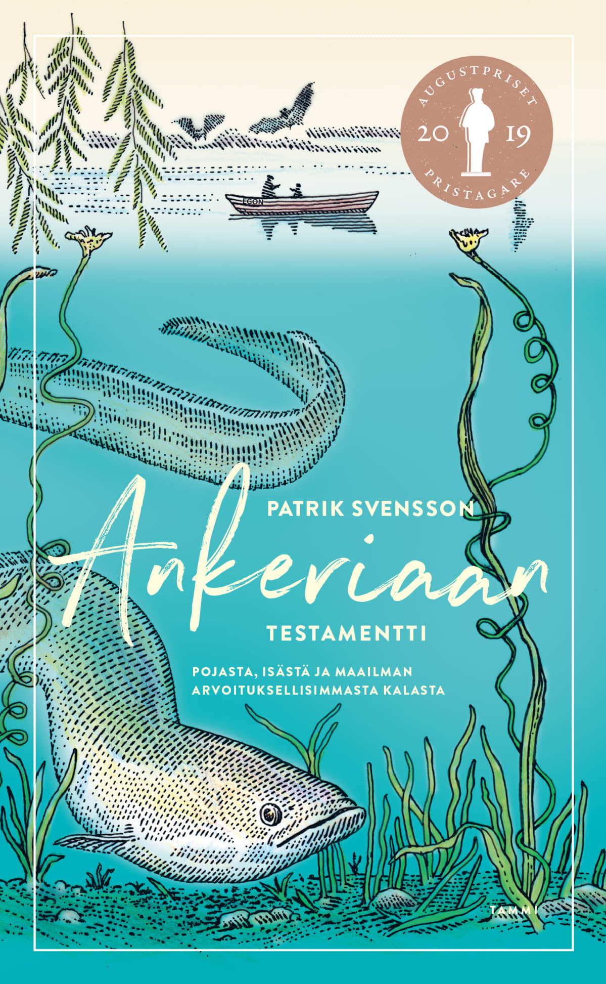 Ankeriaan testamentti -kirjan kansi