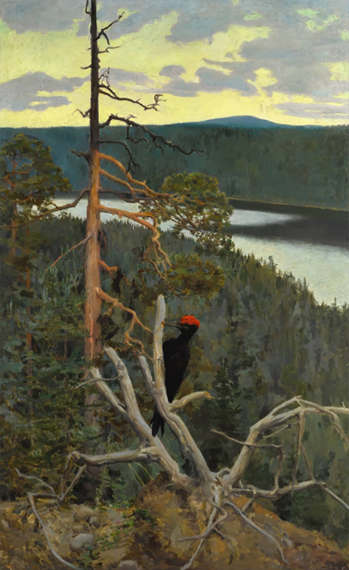 Gallen-Kallelan Palokärki -maalaus