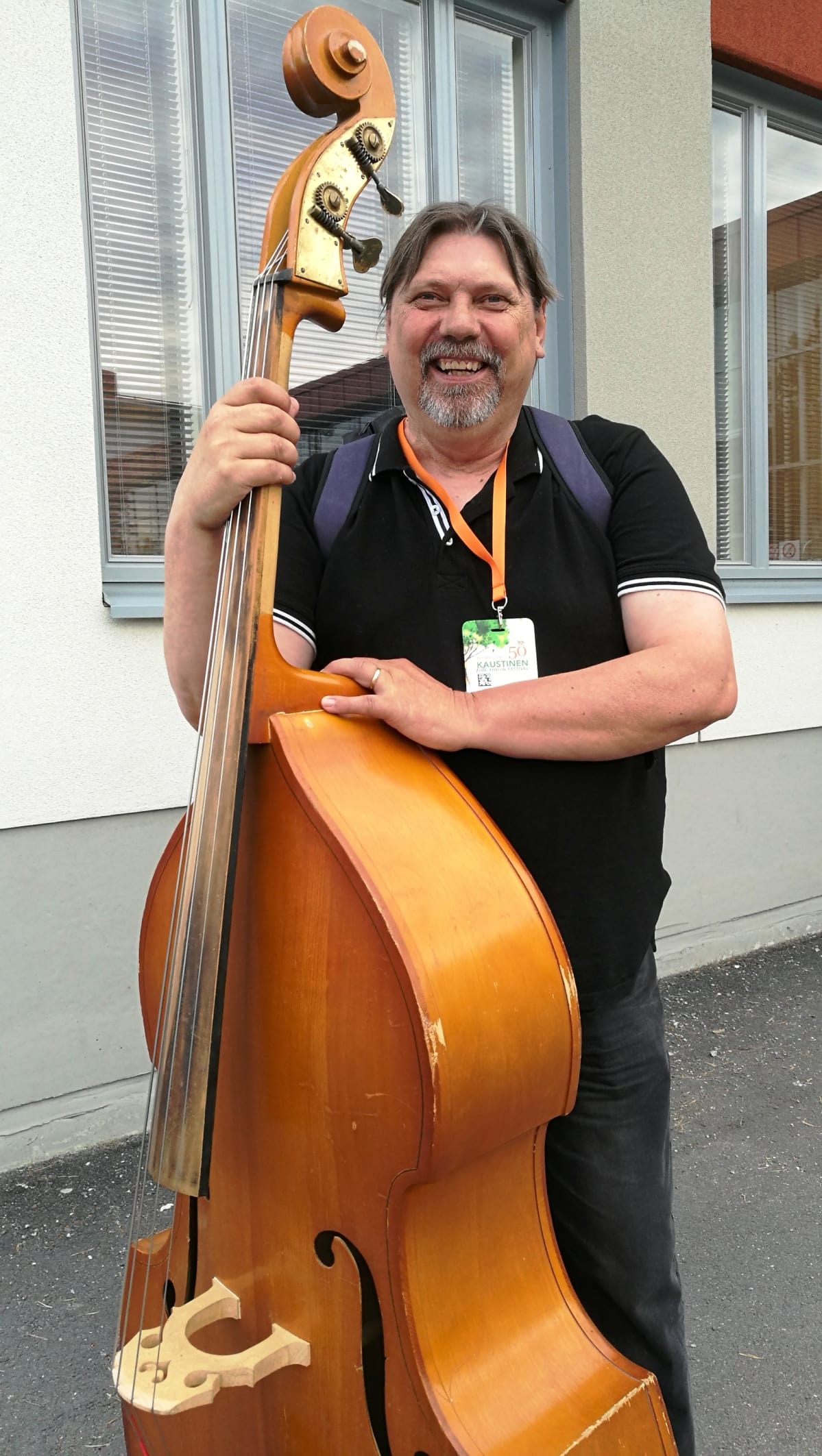 Pentti Ketomäki ja kontrabasso